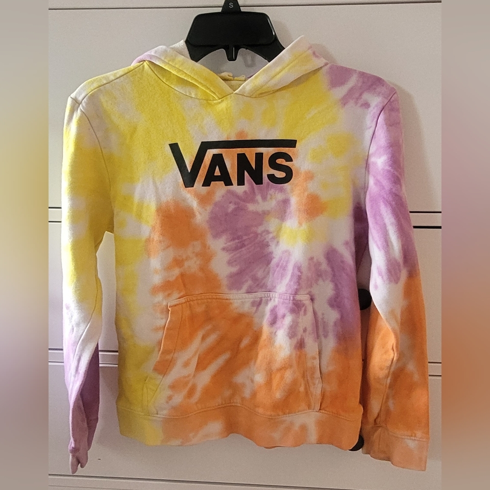 Vans tie dye sweatshirt/hoodie (kids)